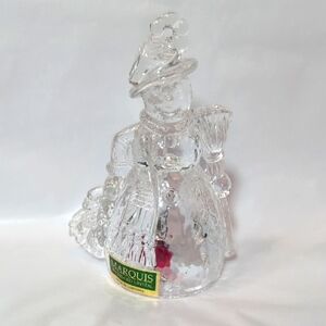 Marquis Waterford Crystal Snowman Bell Ornament